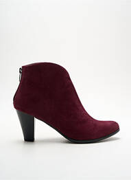 Bottines/boots talon de 7 à 9cm violet KARSTON femme