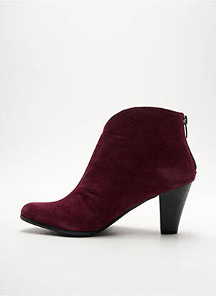 Bottines/boots talon de 7 à 9cm violet KARSTON femme