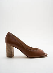 Escarpins marron CRISTINA MILLOTTI pour femme seconde vue