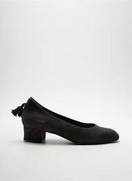 Ballerines carré talon plat jusqu'à 3cm gris MAURO TECI femme