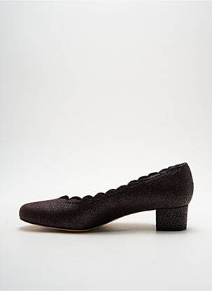 Ballerines impression talon plat jusqu'à 3cm marron CRISTINA MILLOTTI femme