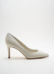 Escarpins blanc CRISTINA MILLOTTI pour femme seconde vue