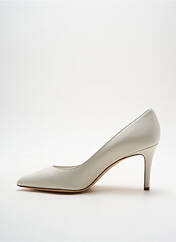 Escarpins blanc CRISTINA MILLOTTI pour femme seconde vue