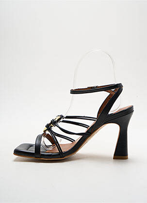 Sandales/nu pieds talon aiguille talon de 7 à 9cm noir ANGEL ALARCON femme
