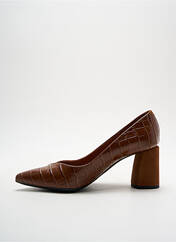 Escarpins marron ANGEL ALARCON pour femme seconde vue