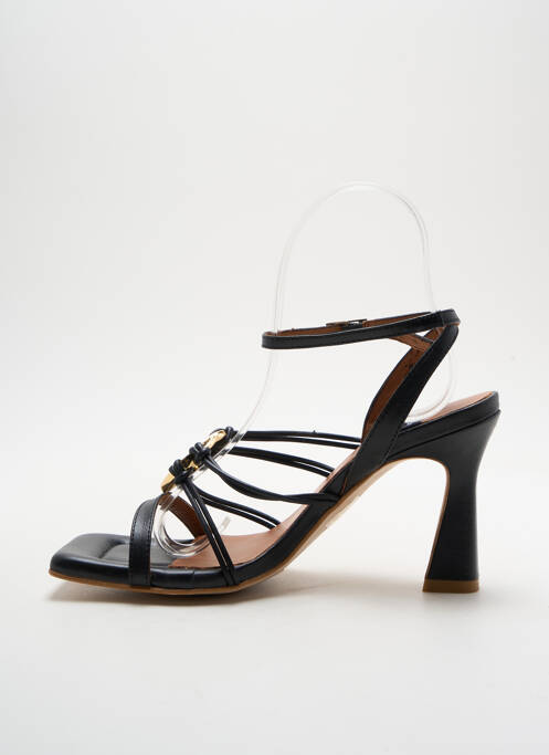 Sandales/Nu pieds noir ANGEL ALARCON pour femme