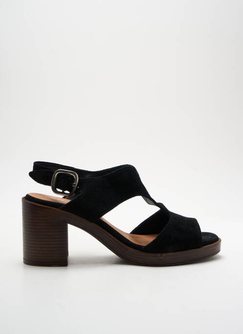 Sandales/Nu pieds noir ADIGE pour femme