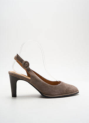 Escarpins fermeture boucle(s) talon de 4 à 6cm beige ADIGE femme