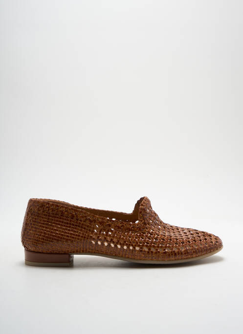 Mocassins marron YVES DESFARGE pour femme