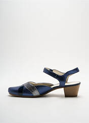 Sandales/Nu pieds bleu SWEET pour femme seconde vue