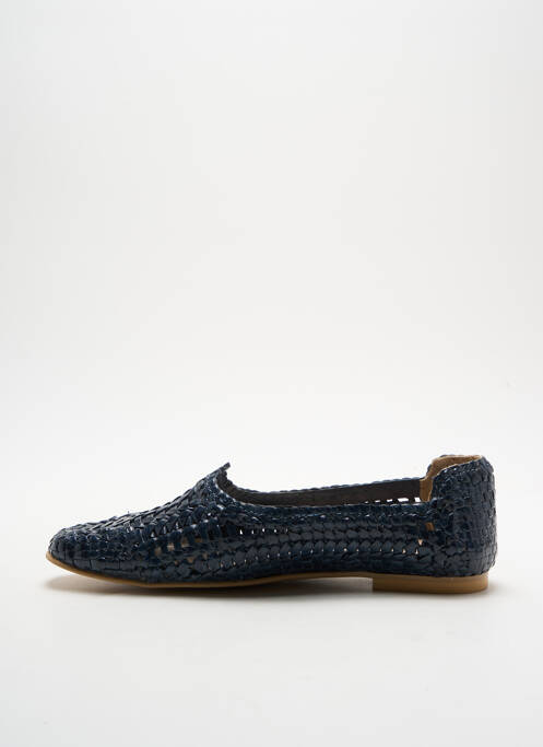 Mocassins bleu YVES DESFARGE pour femme