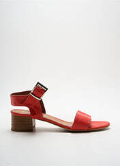 Sandales/Nu pieds rouge YVES DESFARGE pour femme seconde vue