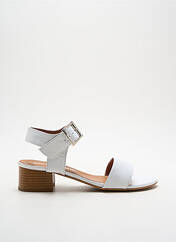 Sandales/Nu pieds blanc YVES DESFARGE pour femme seconde vue