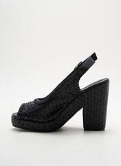 Sandales/Nu pieds noir YVES DESFARGE pour femme seconde vue