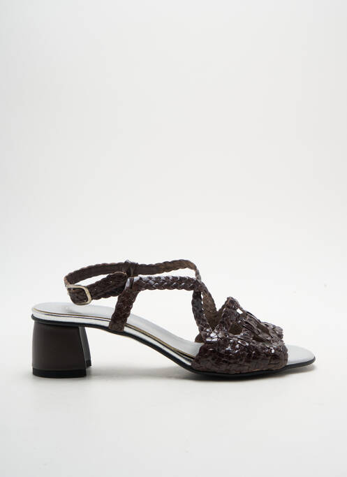 Sandales/Nu pieds marron YVES DESFARGE pour femme