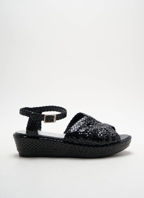 Sandales/Nu pieds noir YVES DESFARGE pour femme