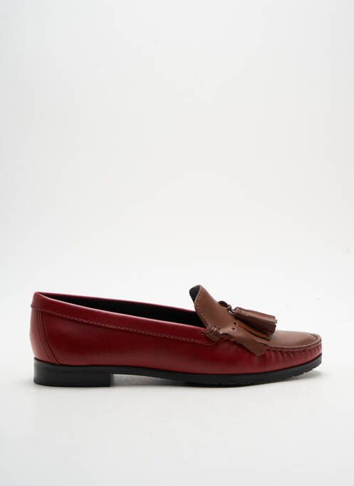 Mocassins rouge JOHANN pour femme