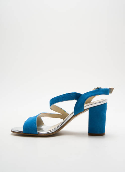 Sandales/Nu pieds bleu JOHANN pour femme