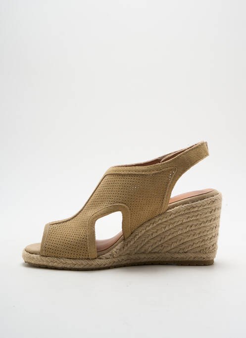 Espadrilles beige EMILIE KARSTON pour femme