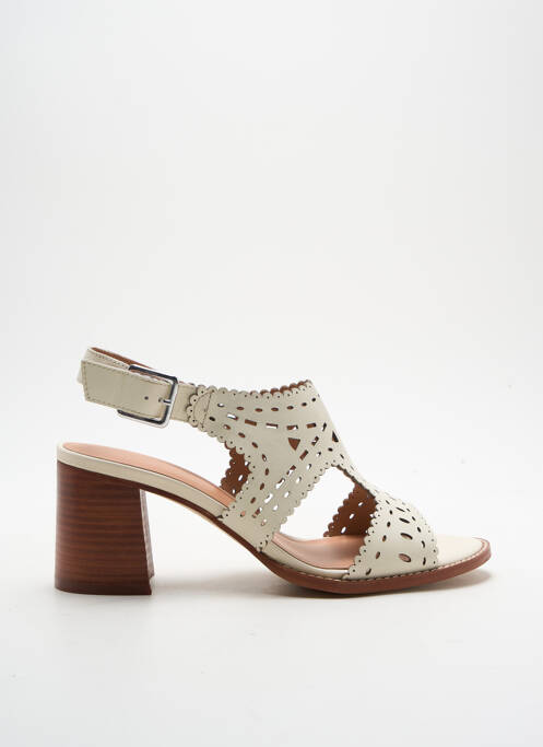 Sandales/Nu pieds beige EMILIE KARSTON pour femme