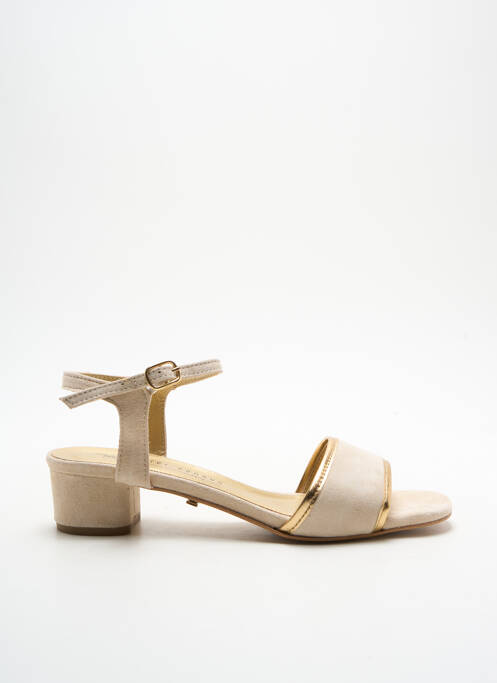 Sandales/Nu pieds beige XAVIER DANAUD pour femme