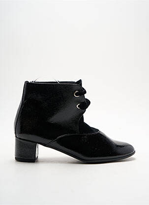 Bottines/boots bout rond talon de 4 à 6cm noir XAVIER DANAUD femme