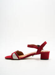 Sandales/Nu pieds rouge XAVIER DANAUD pour femme seconde vue