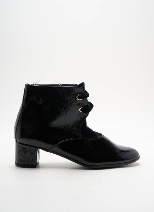 Bottines/boots bout rond talon de 4 à 6cm noir XAVIER DANAUD femme