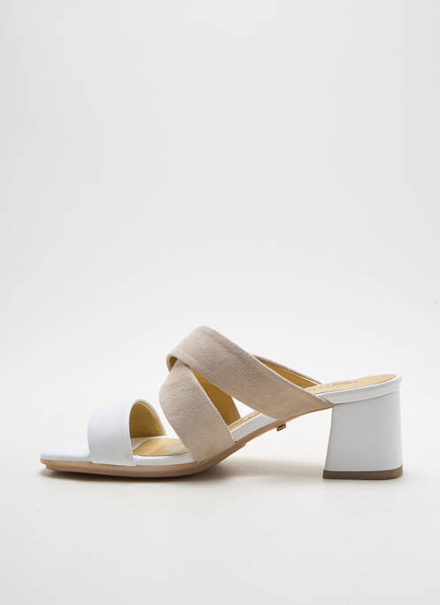 Mules/Sabots blanc XAVIER DANAUD pour femme