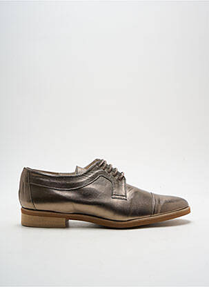 Derbies type de semelle amortissante talon plat jusqu'à 3cm or XAVIER DANAUD femme