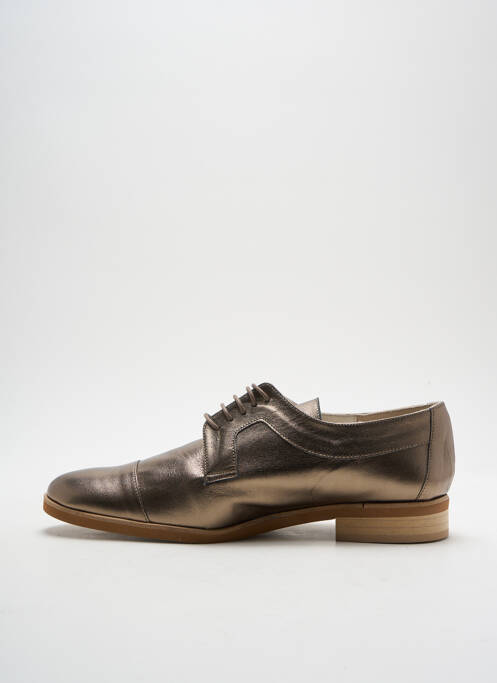 Derbies type de semelle amortissante talon plat jusqu'à 3cm or XAVIER DANAUD femme