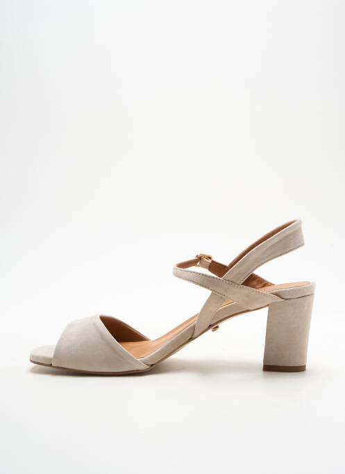 Sandales/Nu pieds beige XAVIER DANAUD pour femme