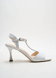 Sandales/nu pieds talon aiguille talon de 4 à 6cm blanc NERO GIARDINI femme