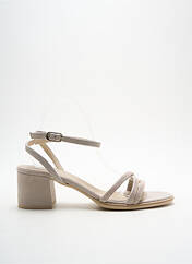 Sandales/Nu pieds beige NERO GIARDINI pour femme seconde vue