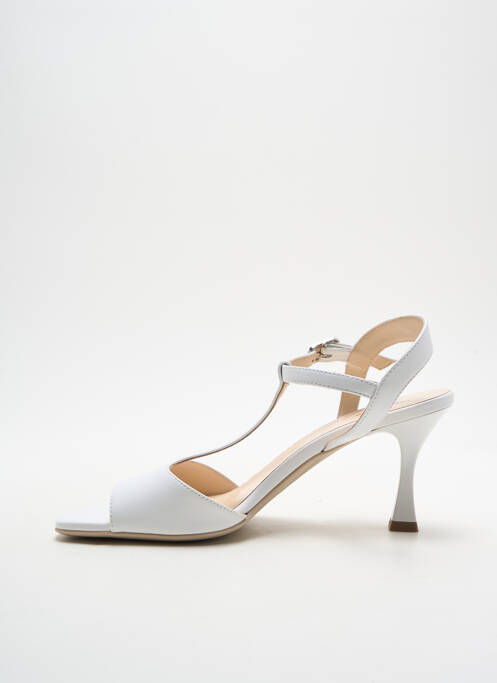 Sandales/Nu pieds blanc NERO GIARDINI pour femme