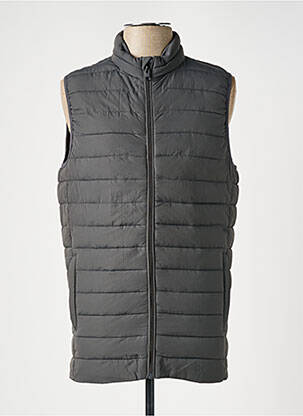 Doudoune poches sans capuche gris JACK & JONES homme