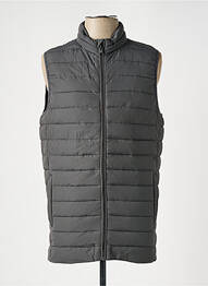 Doudoune poches sans capuche gris JACK & JONES homme