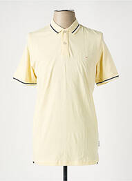 Polo sérigraphie manches courtes jaune JACK & JONES garcon