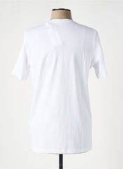 T-shirt blanc JACK & JONES pour garçon seconde vue