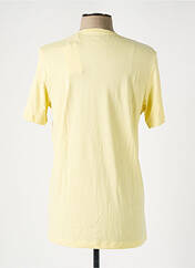 T-shirt jaune JACK & JONES pour garçon seconde vue