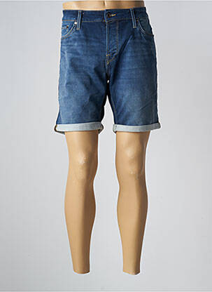 Short poches taille normale bleu JACK & JONES homme