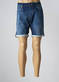 Short poches taille normale bleu JACK & JONES homme
