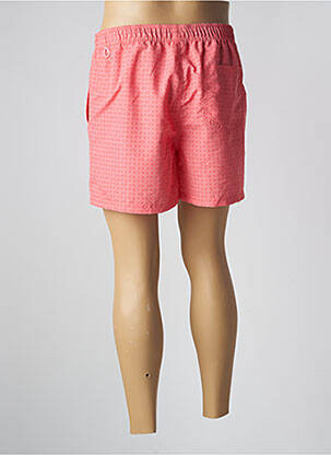 Short de bain imprimé fantaisie orange JACK & JONES homme