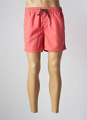 Short de bain recyclé orange JACK & JONES homme