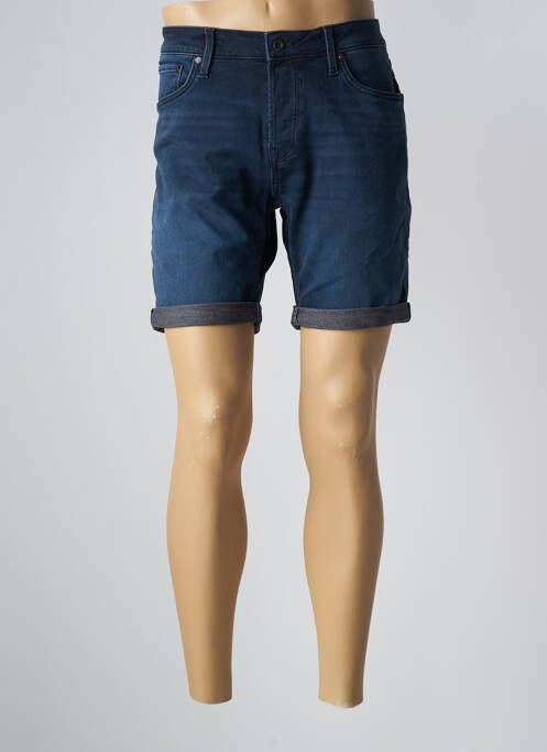 Short bleu JACK & JONES pour homme