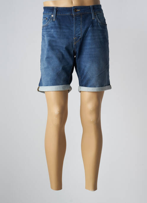 Short bleu JACK & JONES pour homme