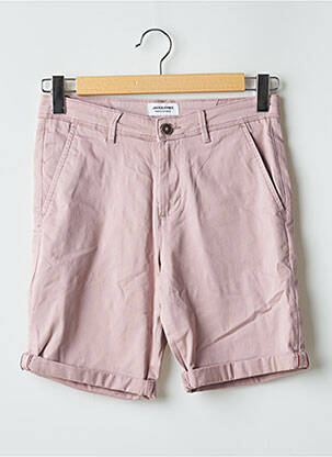 Bermuda stretch taille normale violet JACK & JONES homme