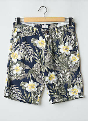 Bermuda stretch taille normale bleu JACK & JONES homme