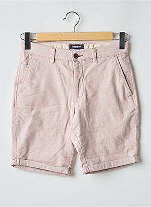 Bermuda stretch taille normale rose JACK & JONES homme