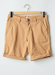 Bermuda stretch taille normale beige JACK & JONES homme